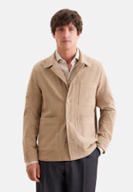 Regular Jacke Kord in Beige |  Seidensticker Onlineshop