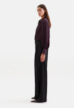 Bundfaltenhose aus Flanell in Schwarz |  Seidensticker Onlineshop