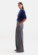 Pantalon à plis en mélange de laine in Gris |  Seidensticker Onlineshop