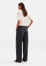 Pantalon à plis en mélange de laine in Gris |  Seidensticker Onlineshop