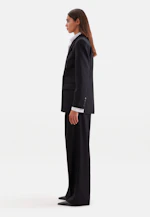 Blazer croisé en mélange de laine à poches à rabat in Noir |  Seidensticker Onlineshop