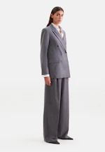 Blazer croisé en mélange de laine à poches à rabat in Gris |  Seidensticker Onlineshop