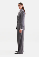 Blazer croisé en mélange de laine à poches à rabat in Gris |  Seidensticker Onlineshop