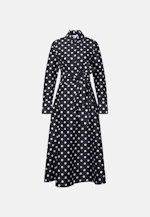 Taftkleid mit Tupfen in Schwarz |  Seidensticker Onlineshop