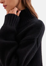Oversized Pullover Uni in Schwarz |  Seidensticker Onlineshop