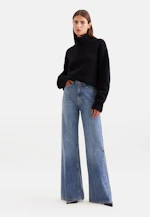Oversized Pullover Uni in Schwarz |  Seidensticker Onlineshop