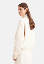 Oversized Pullover Uni in Ecru |  Seidensticker Onlineshop