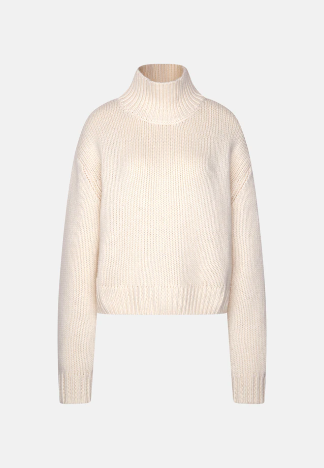 Oversized Pullover Uni in Ecru |  Seidensticker Onlineshop