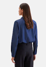 Denim Hemdbluse mit Brusttasche in Dunkelblau |  Seidensticker Onlineshop