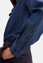 Denim Hemdbluse mit Brusttasche in Dunkelblau |  Seidensticker Onlineshop