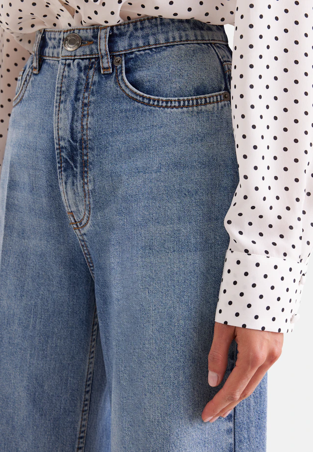 Denim à jambes larges in Bleu Moyen |  Seidensticker Onlineshop