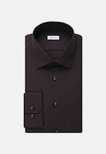 Chemise Business Slim Col Kent  manches extra-longues in Noir |  Seidensticker Onlineshop