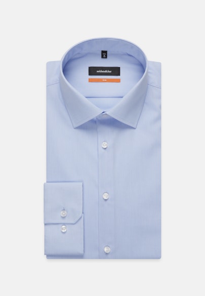 Slim Business shirt Uni in Hellblau |  Seidensticker Onlineshop