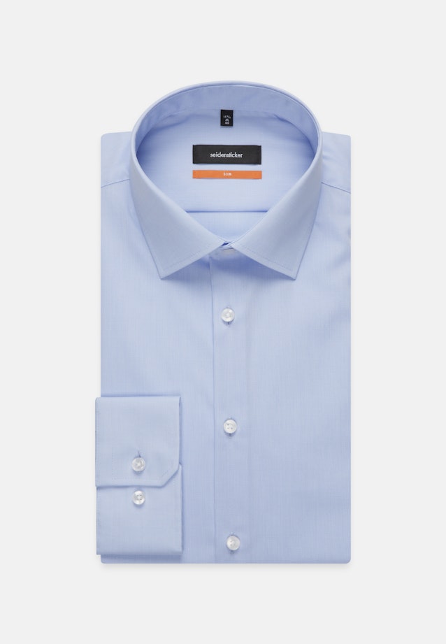 Slim Chemise d'affaires Uni in Hellblau |  Seidensticker Onlineshop