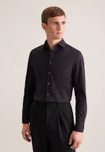 Slim Business shirt Uni in Black |  Seidensticker Onlineshop