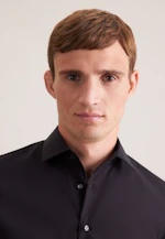 Slim Business shirt Uni in Black |  Seidensticker Onlineshop