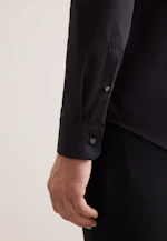 Slim Business shirt Uni in Black |  Seidensticker Onlineshop