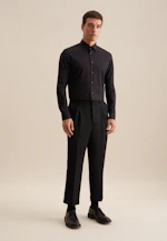 Slim Chemise d'affaires Uni in Noir |  Seidensticker Onlineshop