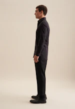 Slim Chemise d'affaires Uni in Noir |  Seidensticker Onlineshop