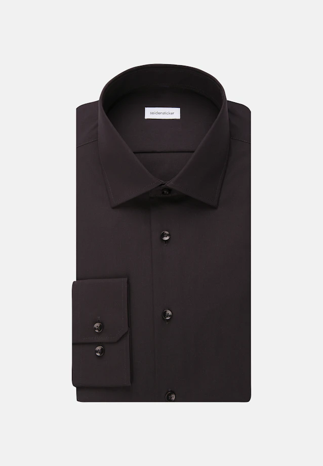 Slim Chemise d'affaires Uni in Noir |  Seidensticker Onlineshop