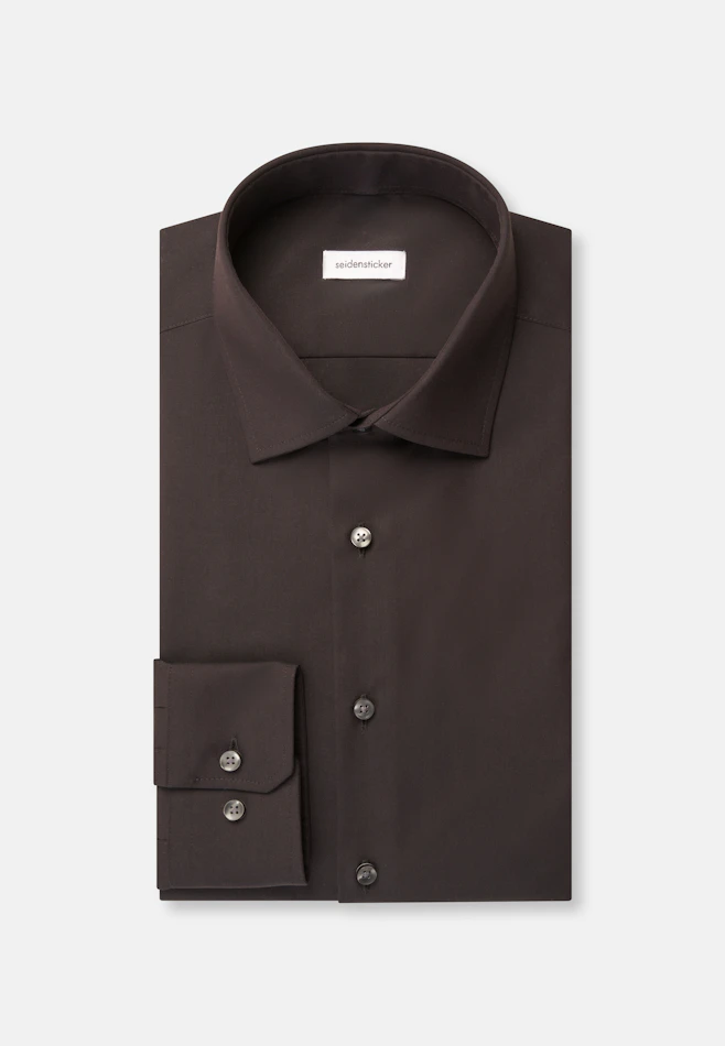 Slim Chemise d'affaires Uni dans Noir | Boutique en ligne Seidensticker