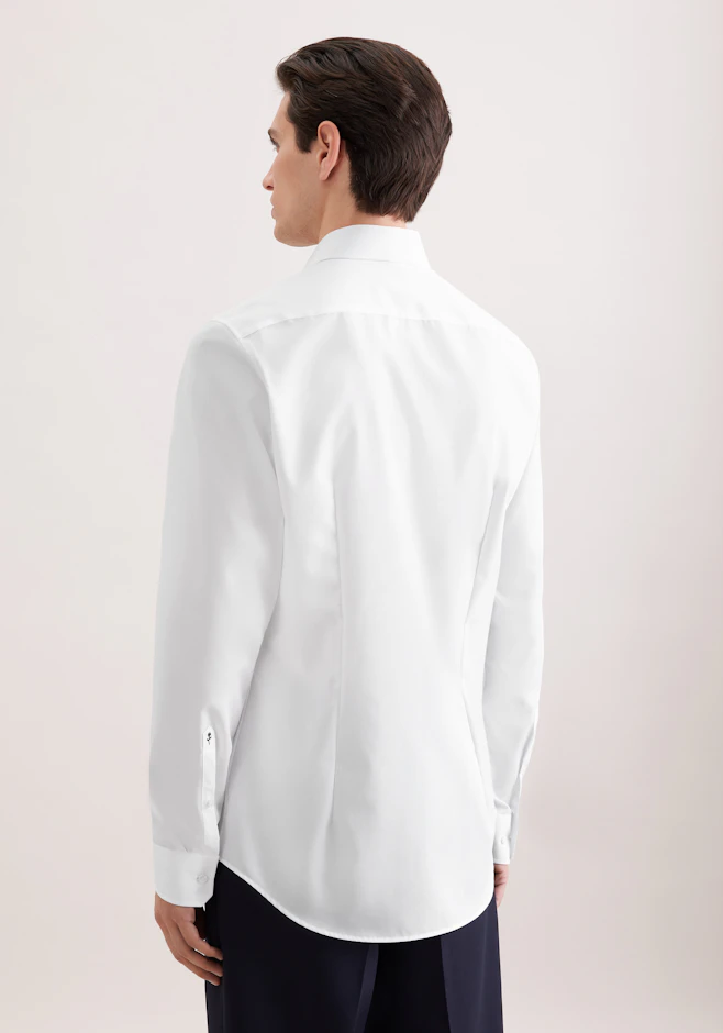 Slim Business Hemd Uni in Weiß | Seidensticker Onlineshop