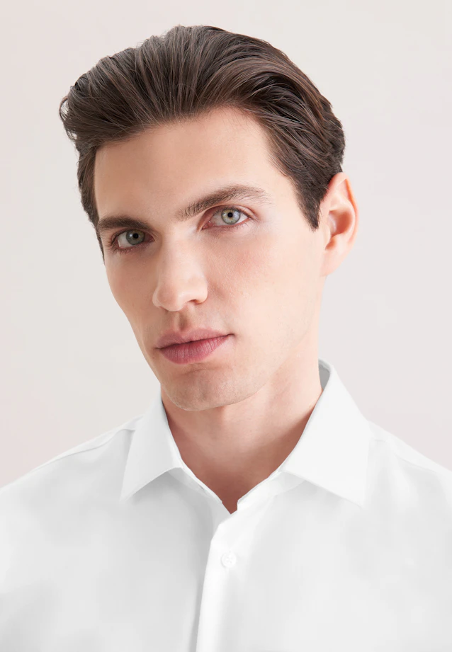 Slim Business shirt Uni in White |  Seidensticker Onlineshop