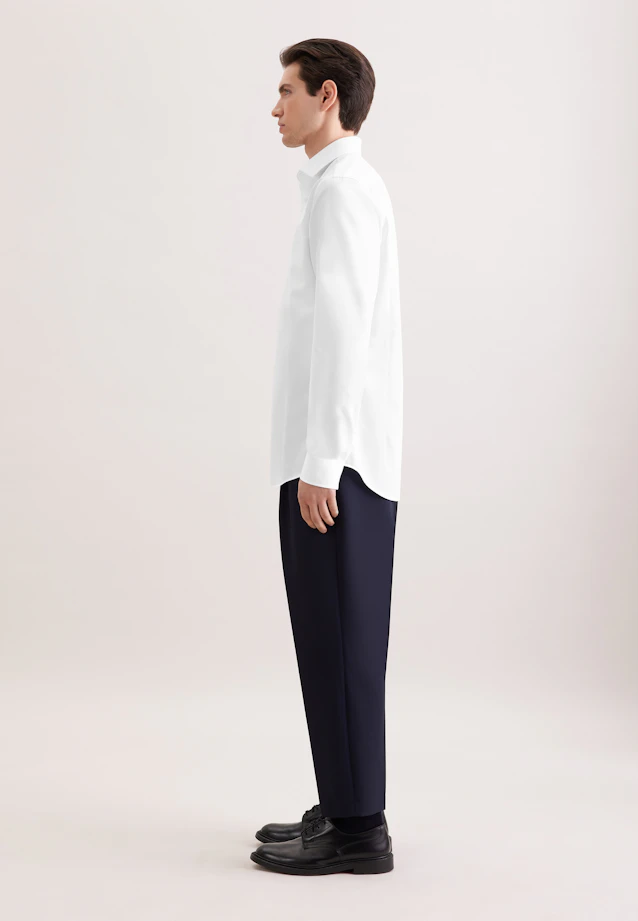 Slim Business shirt Uni in White |  Seidensticker Onlineshop