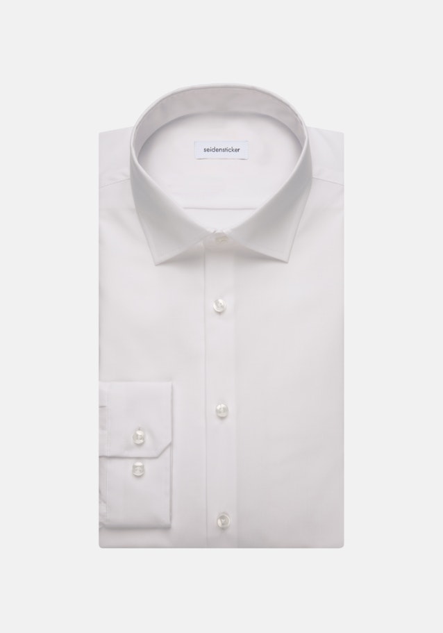 Slim Chemise d'affaires Uni in Blanc | Seidensticker Onlineshop