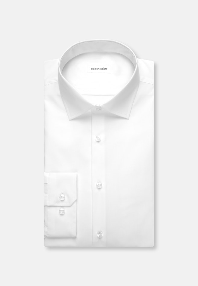 Slim Business Hemd Uni in Weiß | Seidensticker Onlineshop