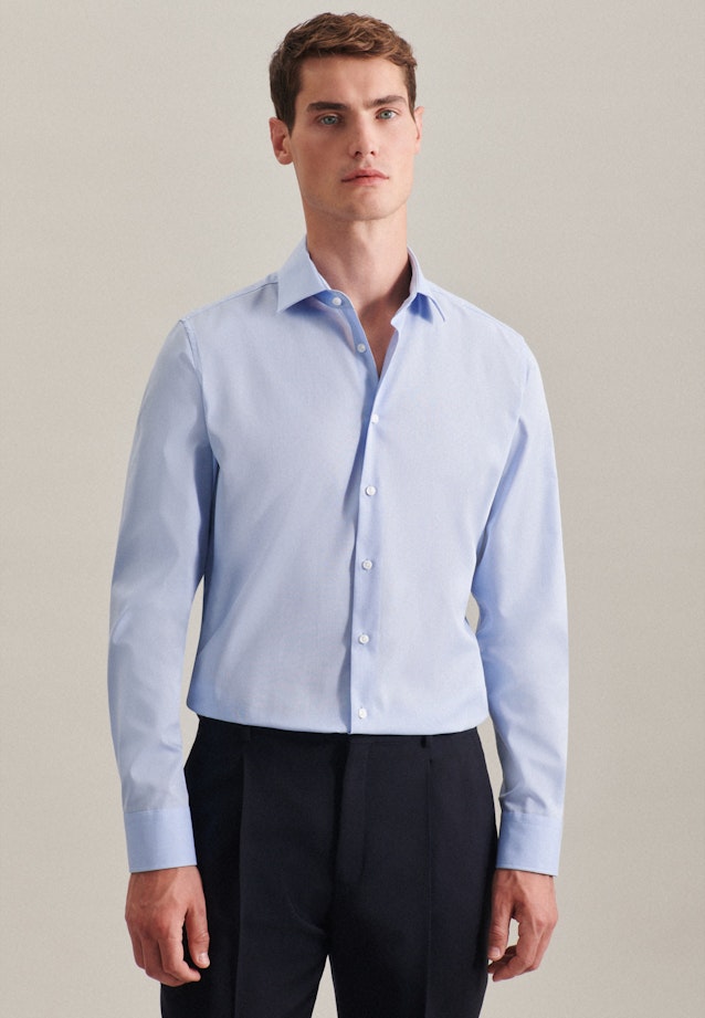 Slim Business Hemd Uni in Hellblau |  Seidensticker Onlineshop