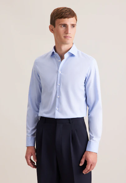 Slim Business shirt Uni in Light Blue |  Seidensticker Onlineshop