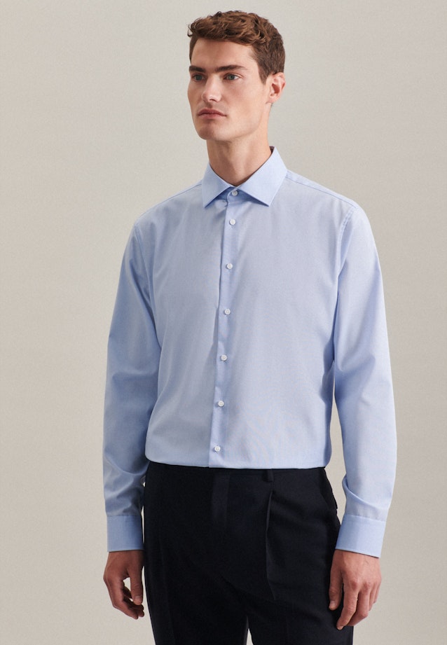 Slim Business Hemd Uni in Hellblau |  Seidensticker Onlineshop