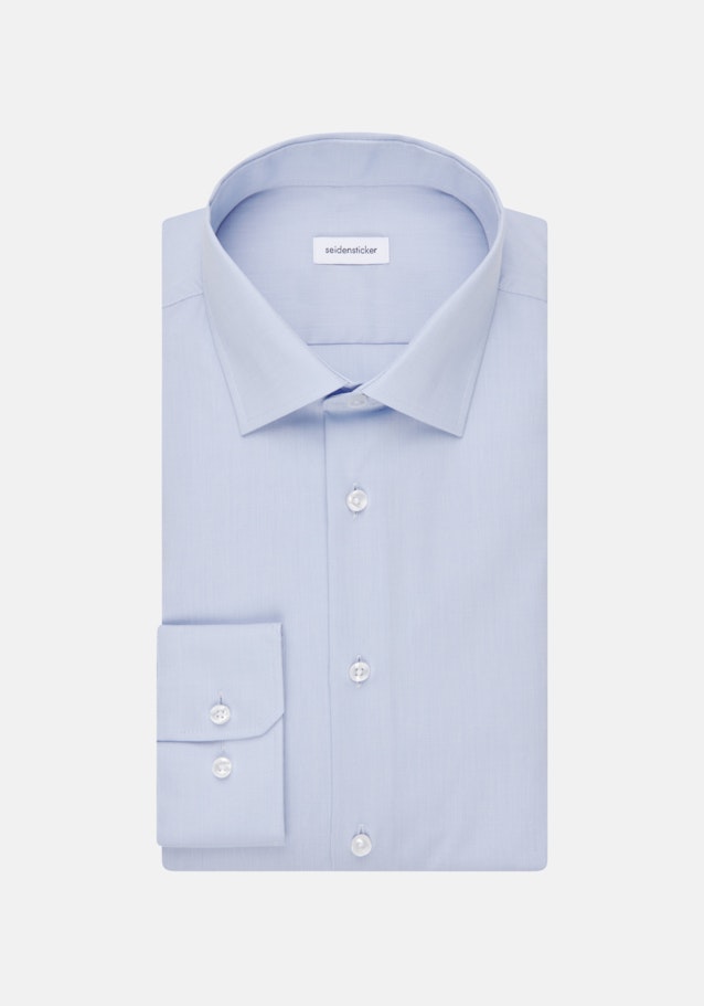 Slim Chemise d'affaires Uni in Bleu Clair | Seidensticker Onlineshop
