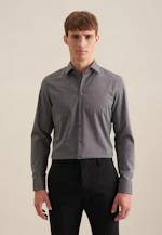 Slim Business shirt Uni in Grey |  Seidensticker Onlineshop