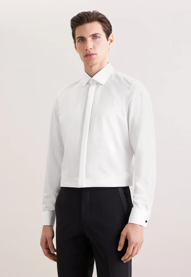 Slim Gala Uni in Weiß | Seidensticker Onlineshop