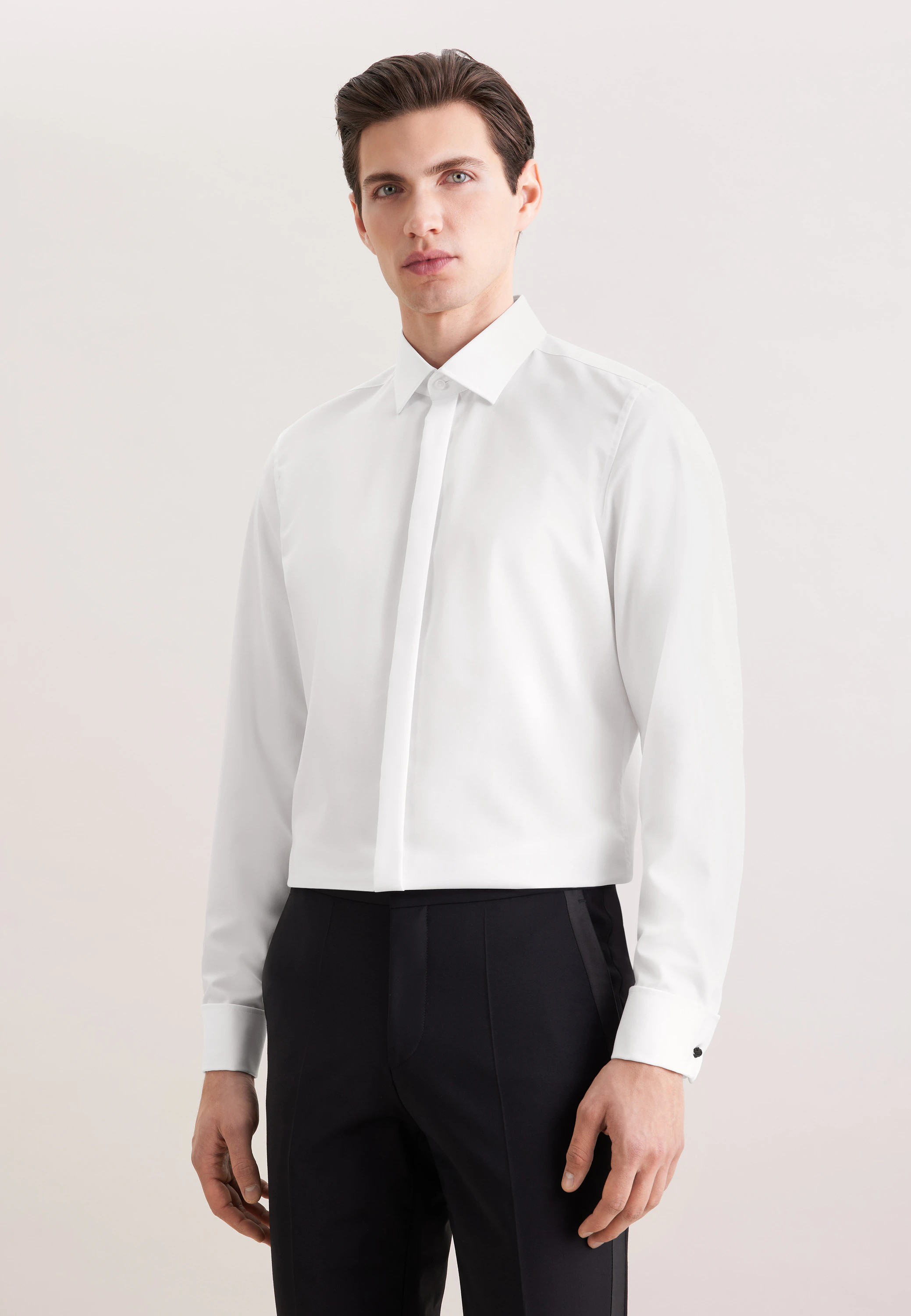 Slim Gala Uni Weiß 36