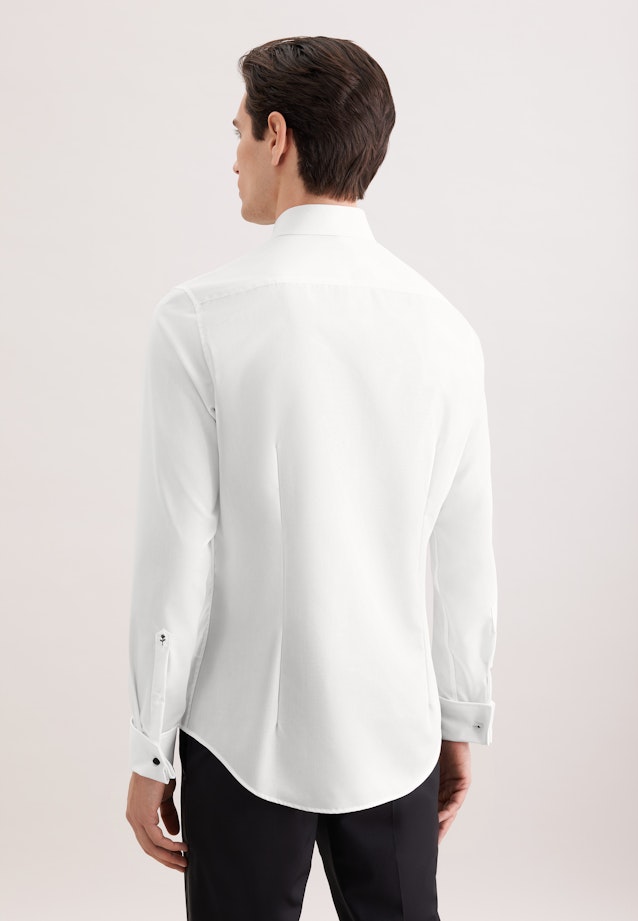 Slim Gala Uni in White |  Seidensticker Onlineshop