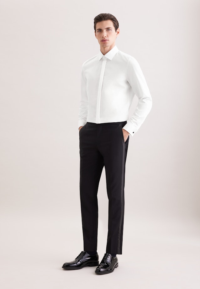 Slim Gala Uni in White |  Seidensticker Onlineshop