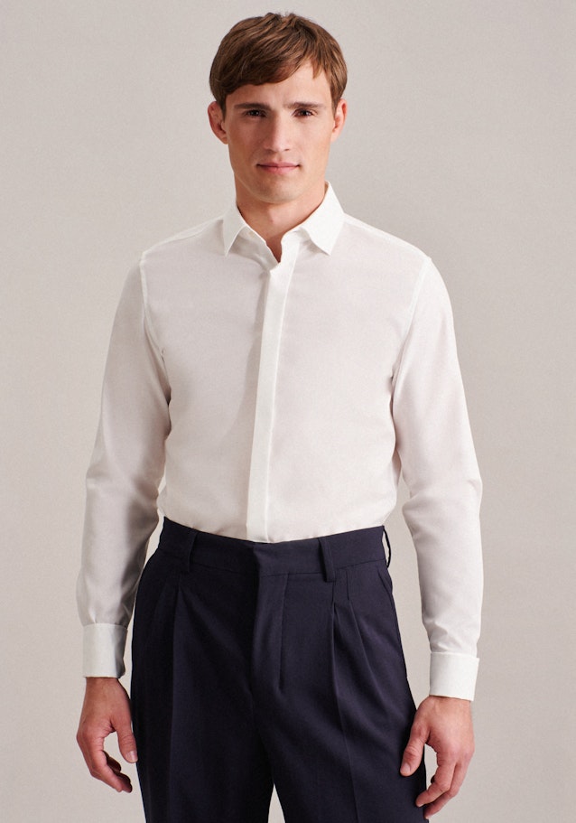 Slim Gala Uni in Ecru | Seidensticker Onlineshop