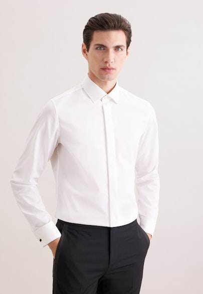 Slim Gala Uni in Ecru |  Seidensticker Onlineshop