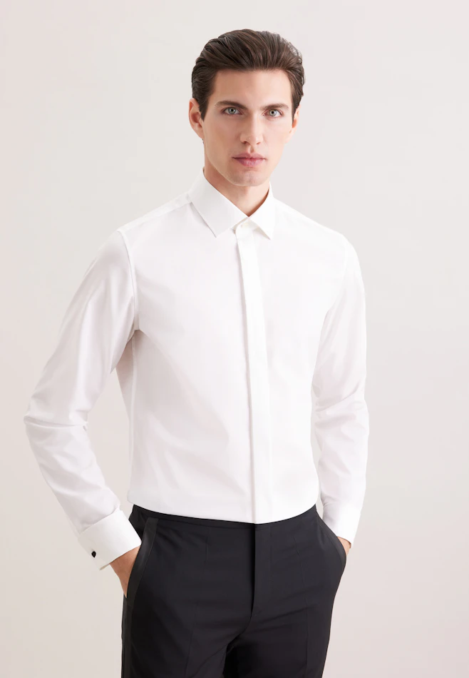 Slim Gala Uni in Ecru | Seidensticker Onlineshop