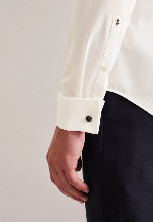 Slim Gala Uni in Ecru |  Seidensticker Onlineshop