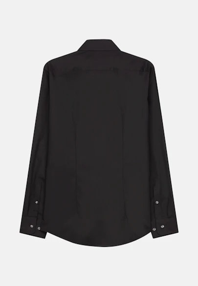 X-Slim Business Hemd Uni in Schwarz |  Seidensticker Onlineshop