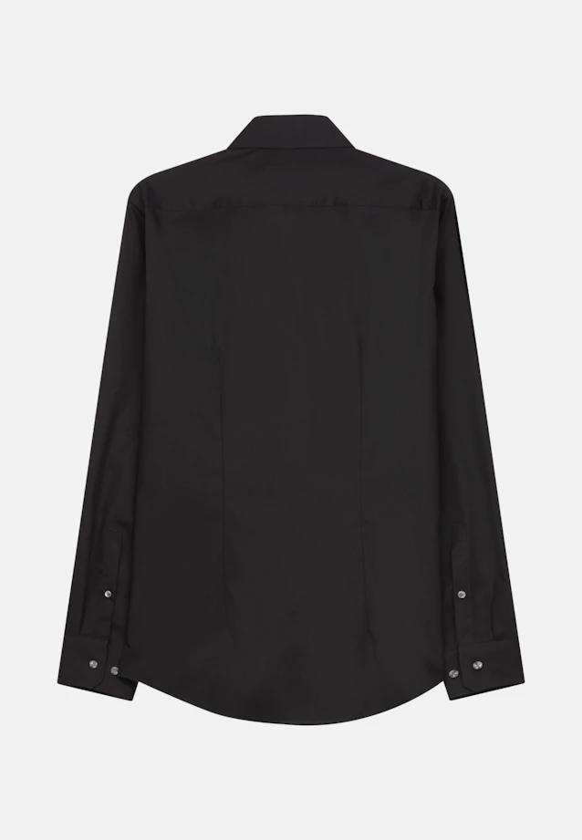 X-Slim Business Hemd Uni in Schwarz |  Seidensticker Onlineshop