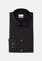 Non-iron Fil a fil Business Shirt in X-Slim with Kent-Collar in Black |  Seidensticker Onlineshop