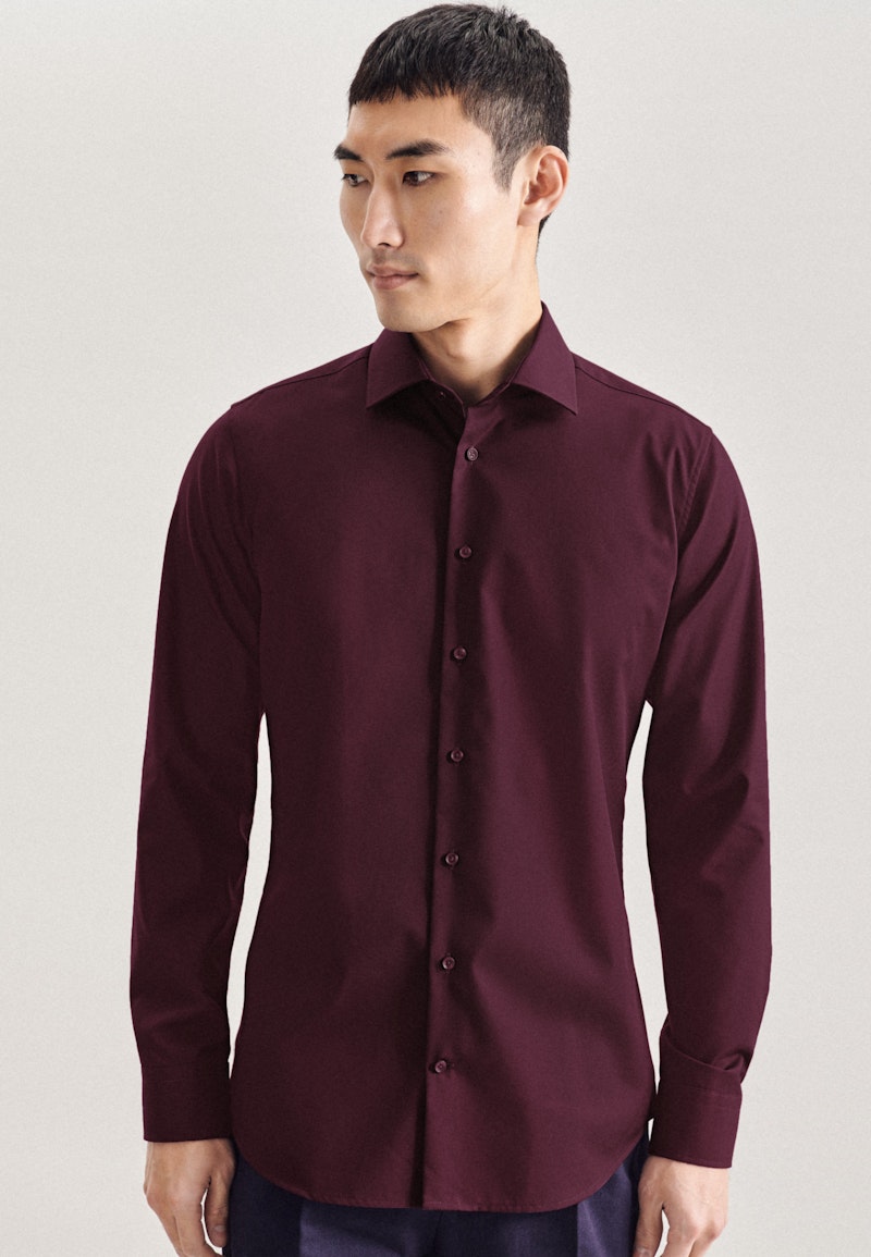 Chemise Business X-Slim Fil à fil Col Kent