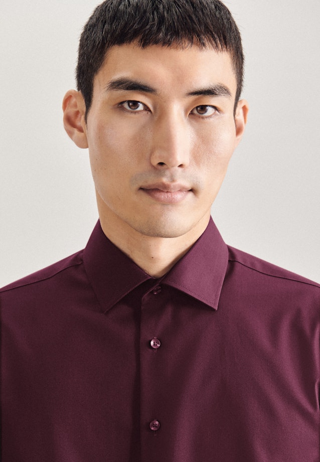 X-Slim Chemise d'affaires Uni in Rouge |  Seidensticker Onlineshop