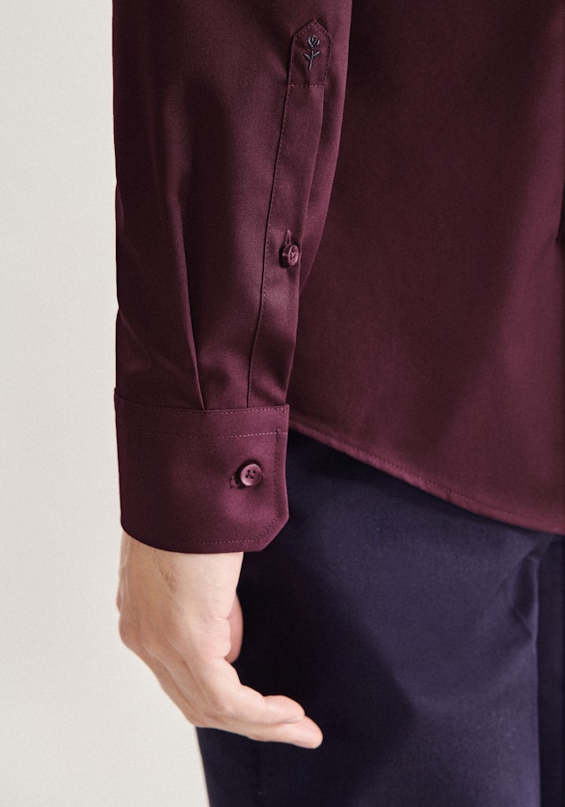 Non-iron Fil a fil Business Shirt in X-Slim with Kent-Collar in Red |  Seidensticker Onlineshop