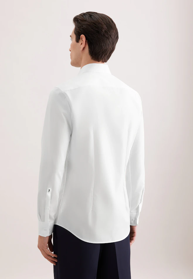 X-Slim Business shirt Uni in White | Seidensticker online shop